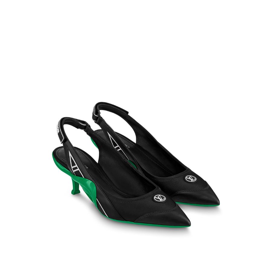 Louis Vuitton Archlight Slingback Pump Bleu For Women- 1AAC67