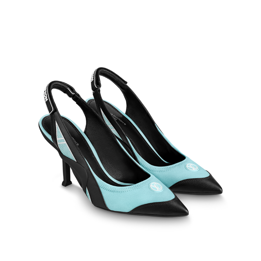 Louis Vuitton Archlight Slingback Pump Vert D’eau For Women- 1AAI0B