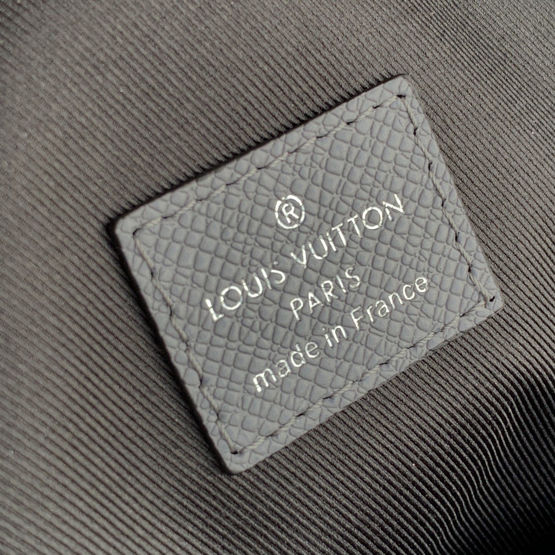 Louis Vuitton Avenue Sling Bag Taiga Grey For Men, Men’s Bags, Crossbody Bags 12.2in/31cm