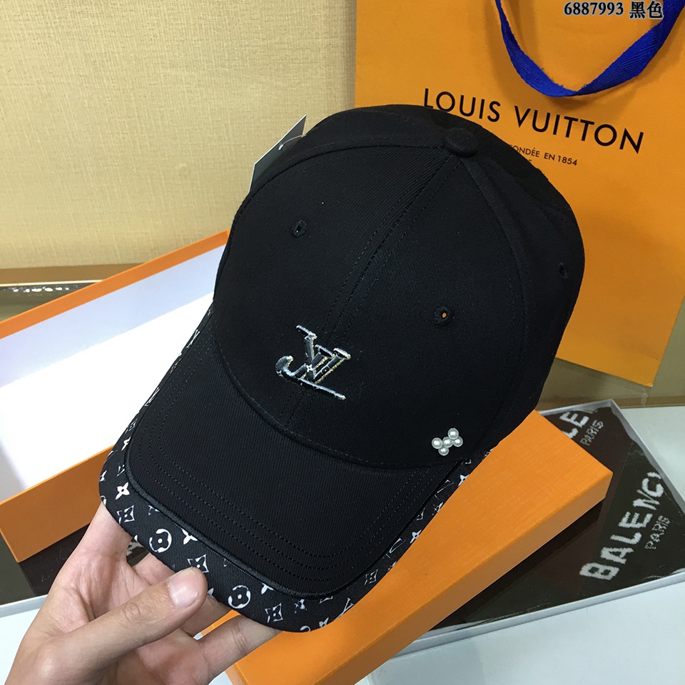 Louis Vuitton Be My Cap Black LV Cap