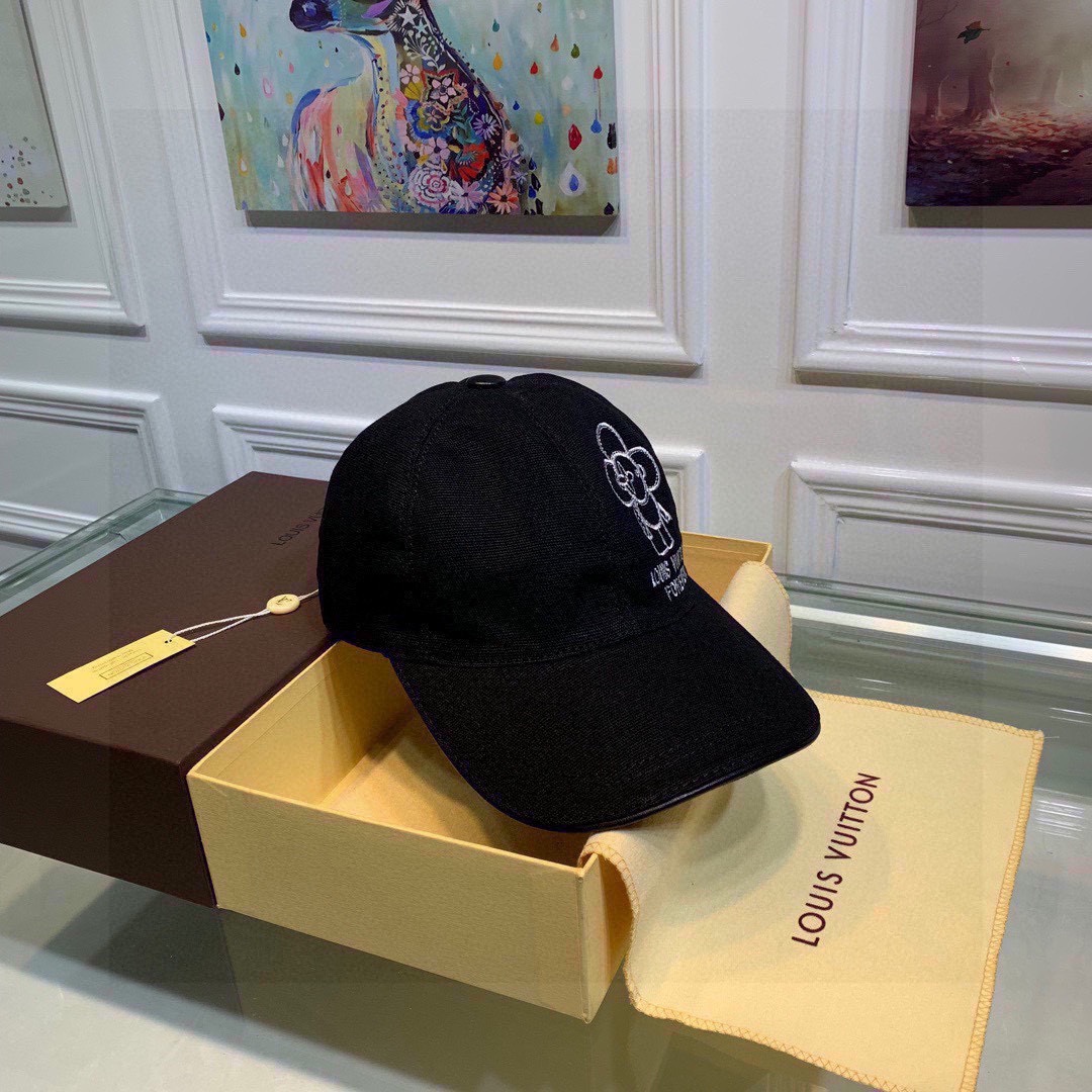 Louis Vuitton Be My Cap Black LV Cap