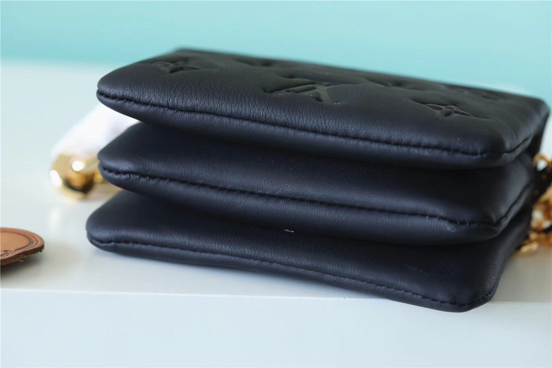 Louis Vuitton Beltbag Coussin Monogram Black For Women, Women’s Handbags, Shoulder And Crossbody Bags 5.1in/13cm LV