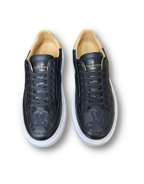 Louis Vuitton Beverly Hills Sneaker Black For Men 1A8V45