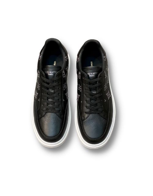 Louis Vuitton Beverly Hills Sneaker Black For Men 1AAQSR