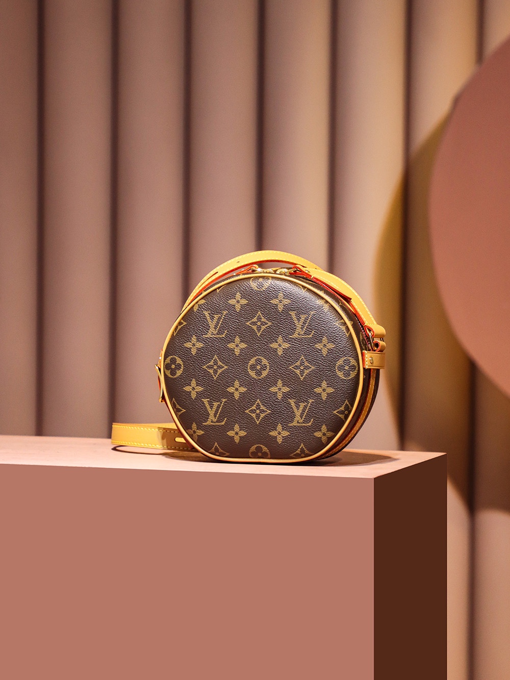 Louis Vuitton Boite Chapeau Souple PM Brown For Women 18cm / 7.1in
