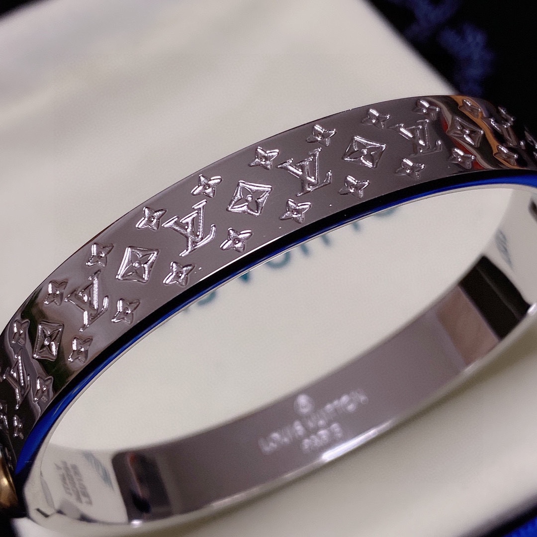 Louis Vuitton Bracelet Silver For Women