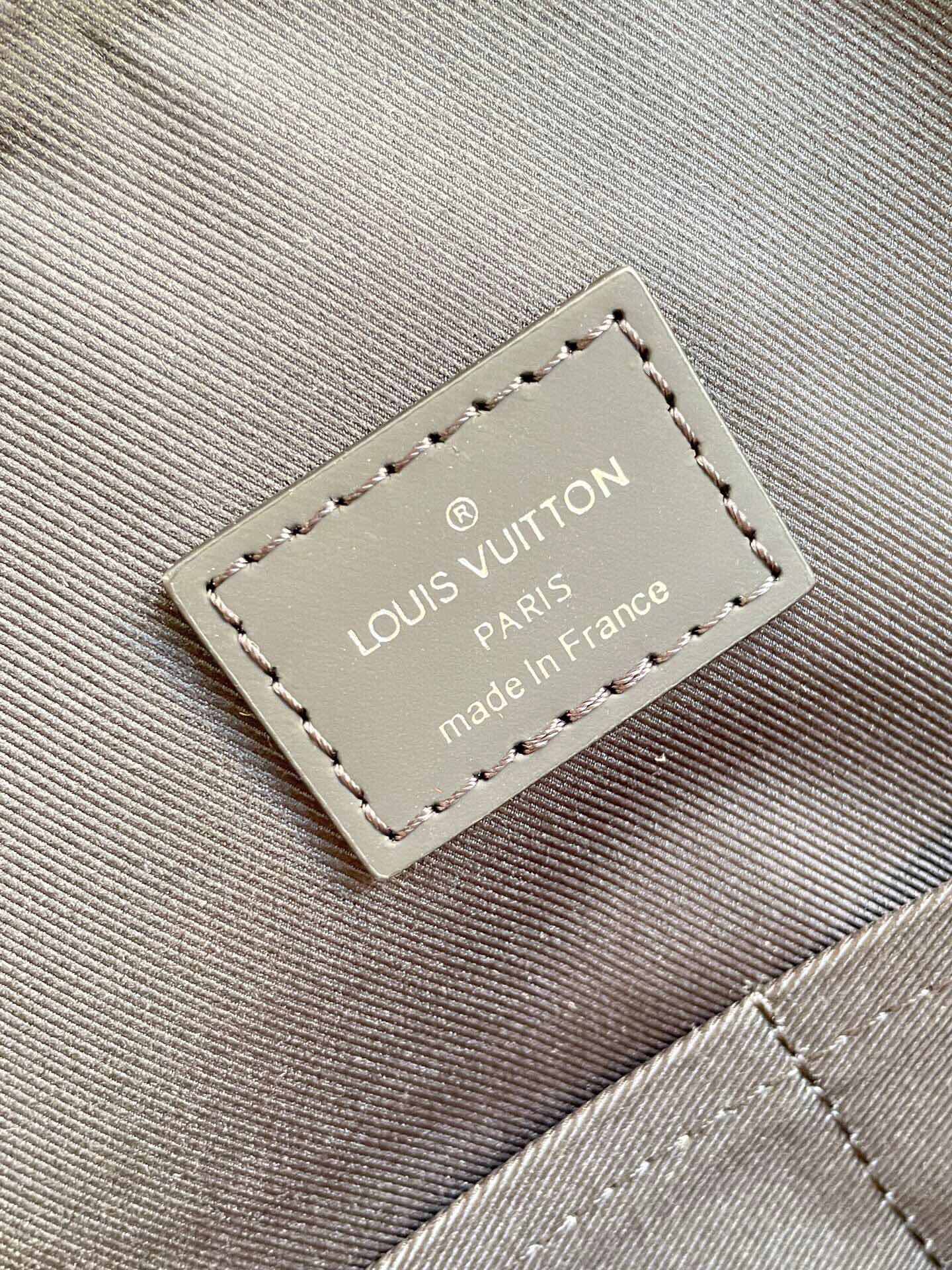 Louis Vuitton Briefcase Explorer Monogram Eclipse Canvas For Men, Men’s Bags, Shoulder And Crossbody Bags 15.4in/39cm