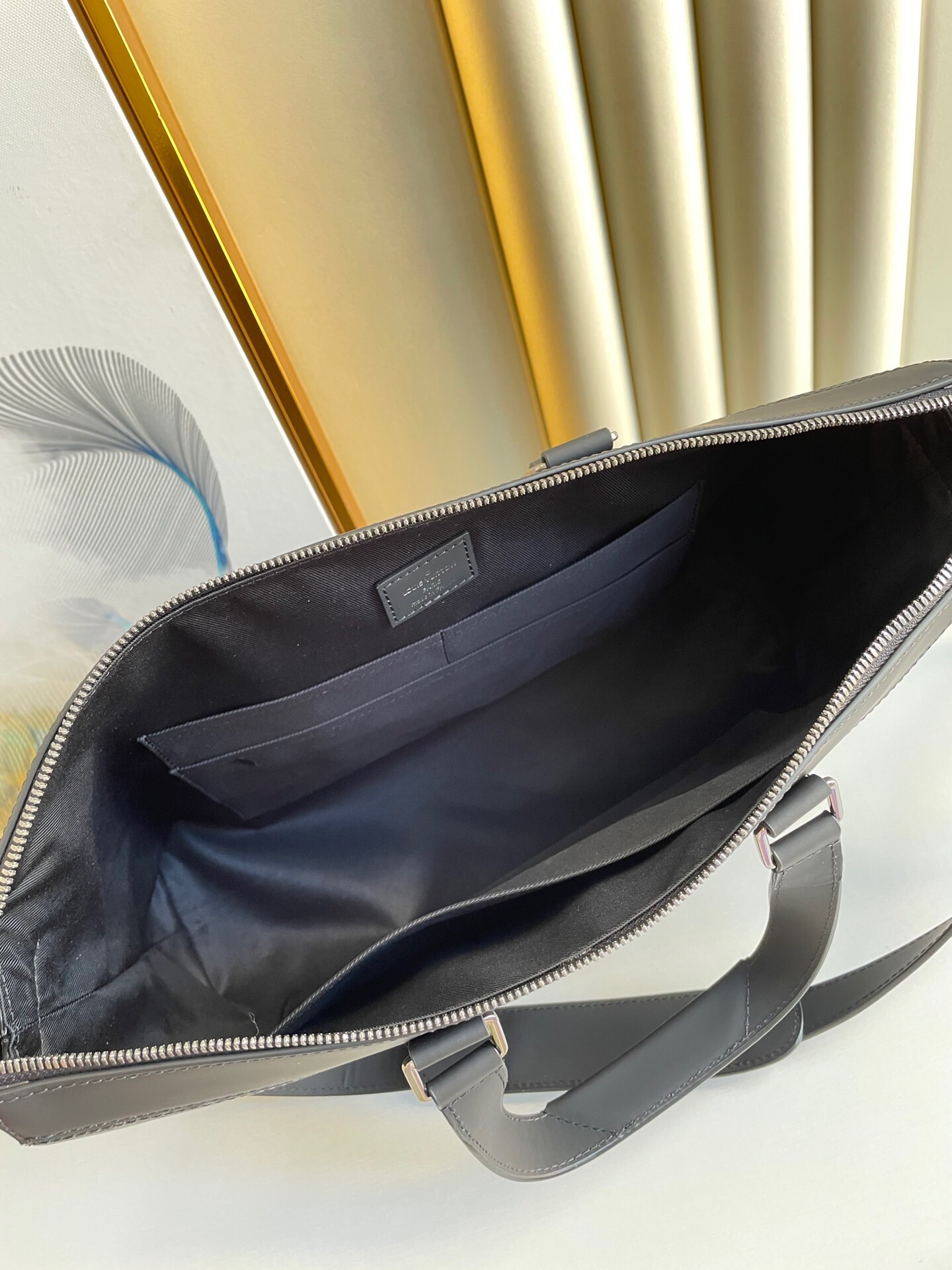 Louis Vuitton Briefcase Explorer Monogram Eclipse Canvas For Men, Men’s Bags, Shoulder And Crossbody Bags 15.4in/39cm