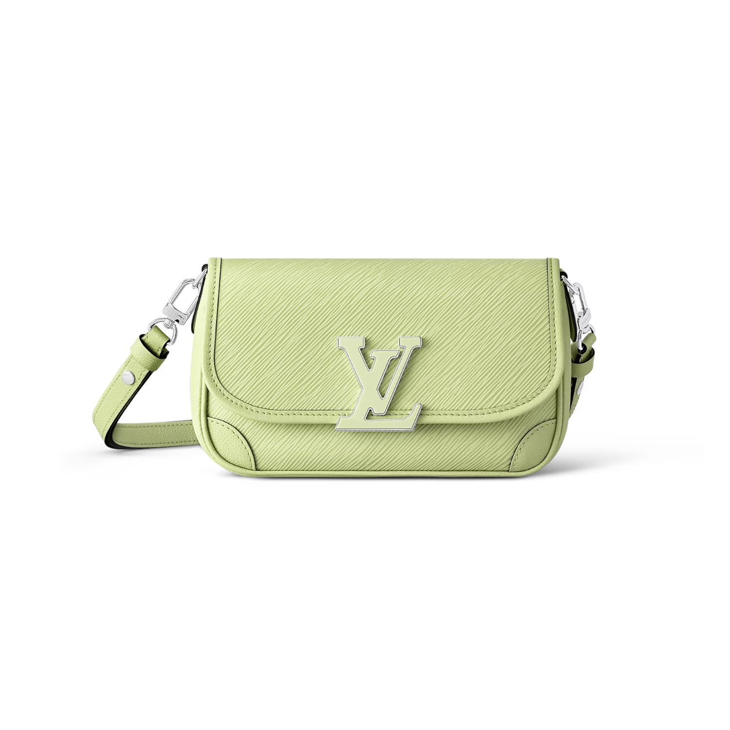Louis Vuitton Buci Bag Light Green For Women- 9.6 Inches/ 24.3 Cm