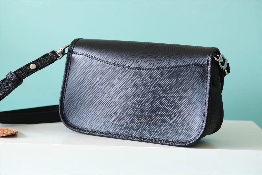 Louis Vuitton Buci Epi Black For Women, Women’s Handbags, Shoulder And Crossbody Bags 24.5cm/9.6in