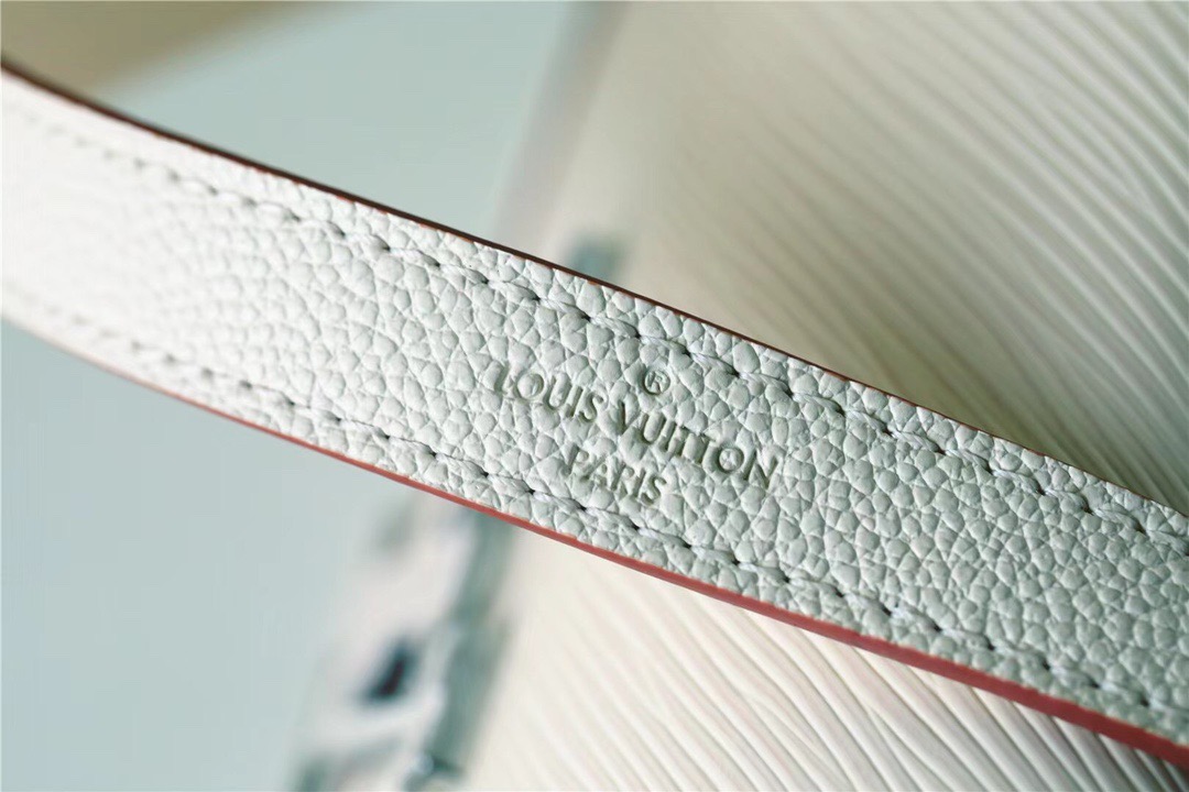 Louis Vuitton Buci Epi Quartz White For Women, Women’s Handbags, Shoulder And Crossbody Bags 24.5cm/9.6in