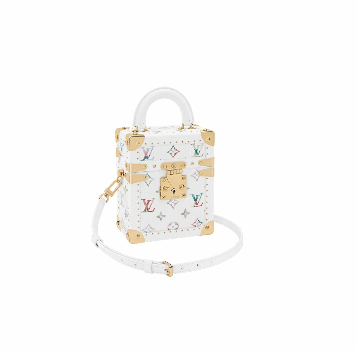 Louis Vuitton Camera Box White For Women 8.5in/21.5cm