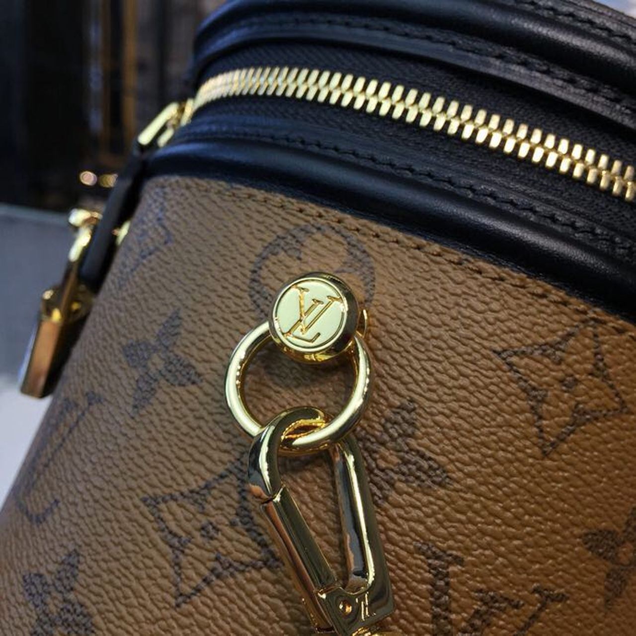 Louis Vuitton Cannes Monogram And Monogram Reverse Canvas By Nicolas Ghesquiere For Women, Women’s Handbags, Shoulder And Crossbody Bags 5.9in/15cm