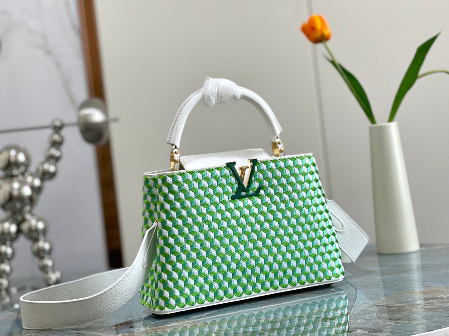 Louis Vuitton Capucines BB Multicolor For Women, Women’s Handbags, Shoulder Bags And Crossbody Bags 10.6in/27cm LV