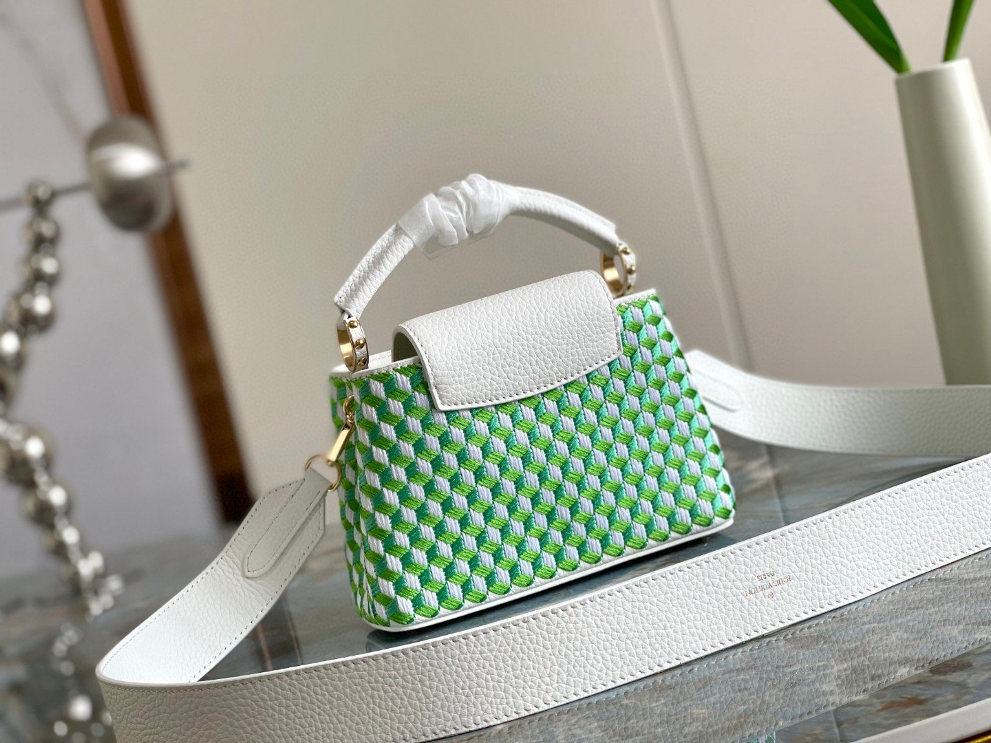 Louis Vuitton Capucines Mini Multicolor For Women, Women’s Handbags, Shoulder Bags And Crossbody Bags 8.3in/21cm