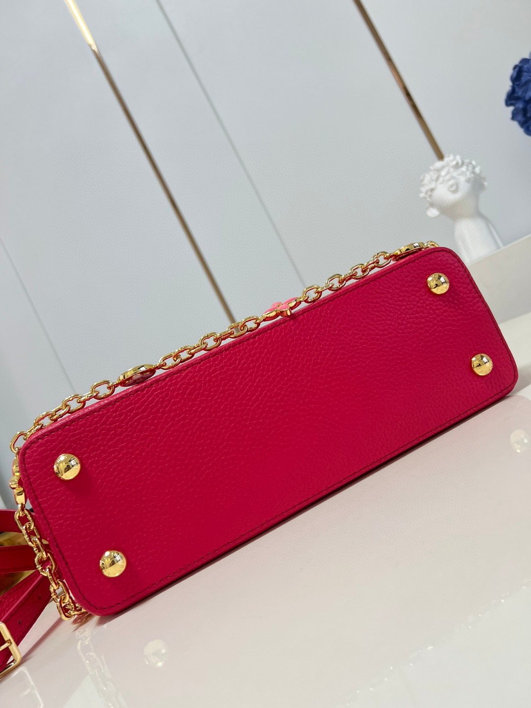 Louis Vuitton Capuciness MM Handbag Hot Pink For Women, Women’s Handbags, Shoulder Bags And Crossbody Bags 12.4in/32cm LV