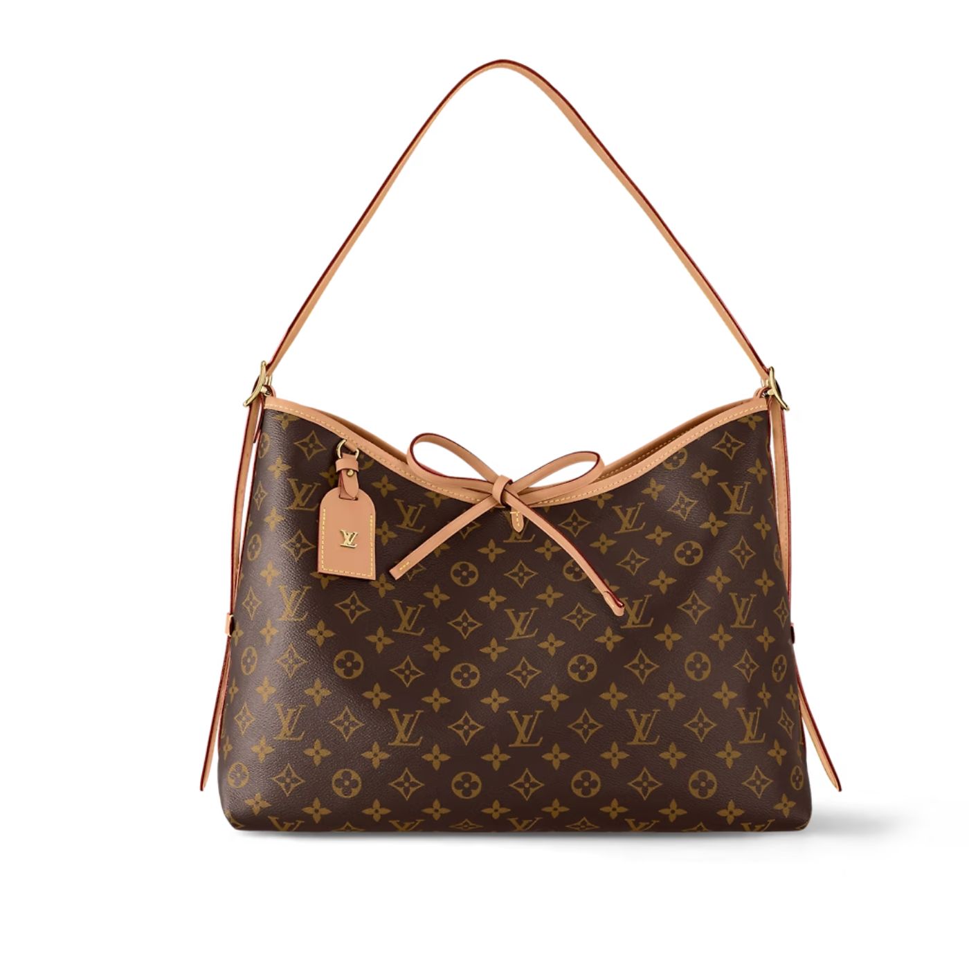 Louis Vuitton CarryAll MM Bag Brown For Women 39cm / 15.4in