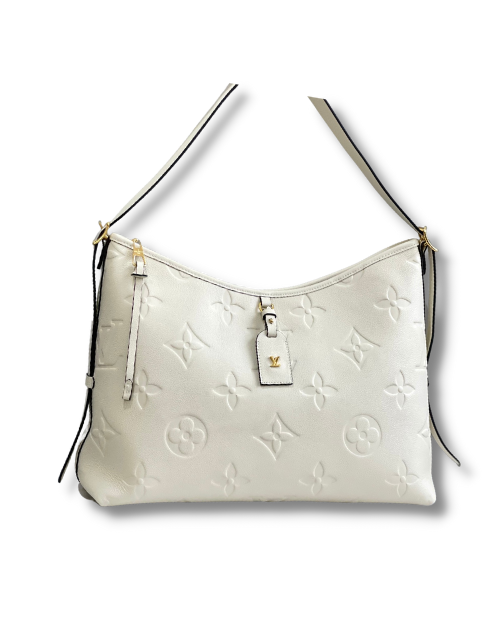 Louis Vuitton CarryAll MM Monogram Empreinte White For Women 15.4in/39cm