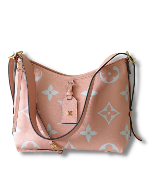 Louis Vuitton CarryAll PM Monogram Empreinte Pink For Women 11.6in/29cm