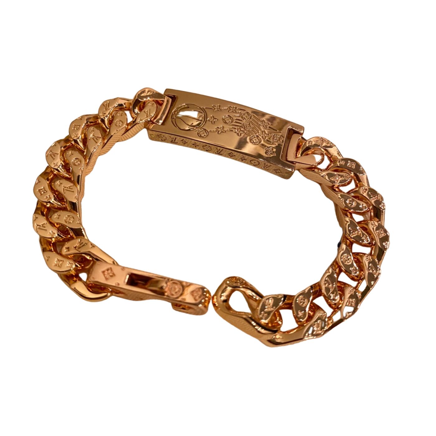 Louis Vuitton Chain Bracelet Gold For Women
