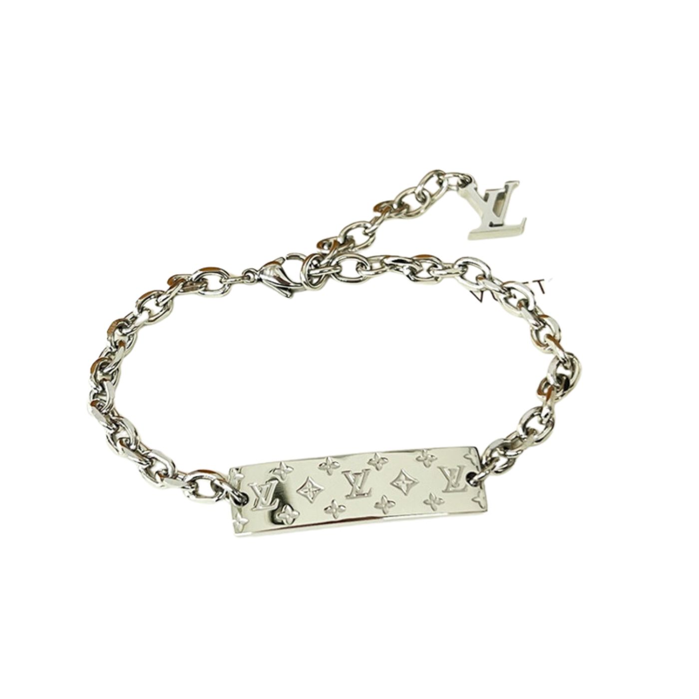Louis Vuitton Chain Bracelet Silver For Women