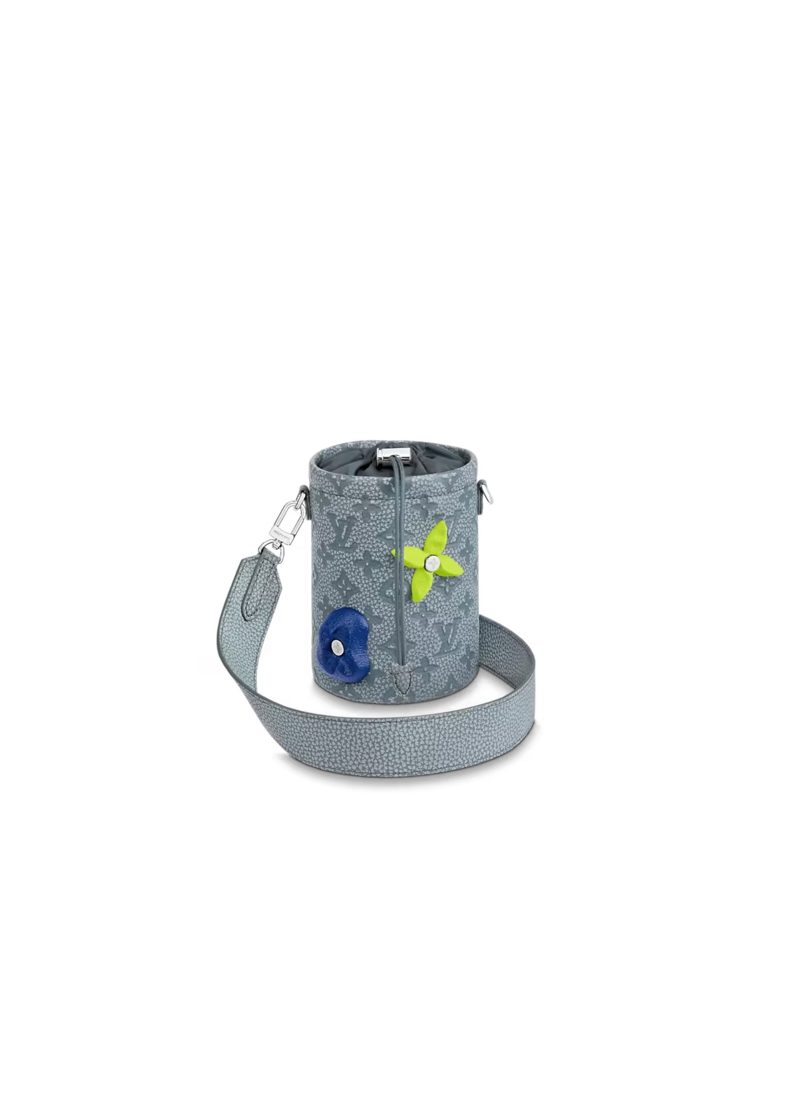 Louis Vuitton Chalk Pouch Grey/White For Women 6.7in/17cm