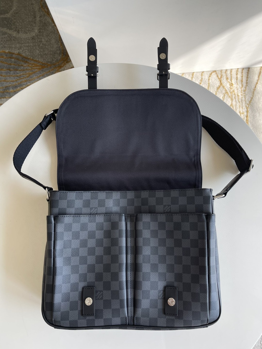 Louis Vuitton Christopher Messenger Bag Damier Graphite Canvas For Men, Men’s Bags, Shoulder And Crossbody Bags 13in/33cm