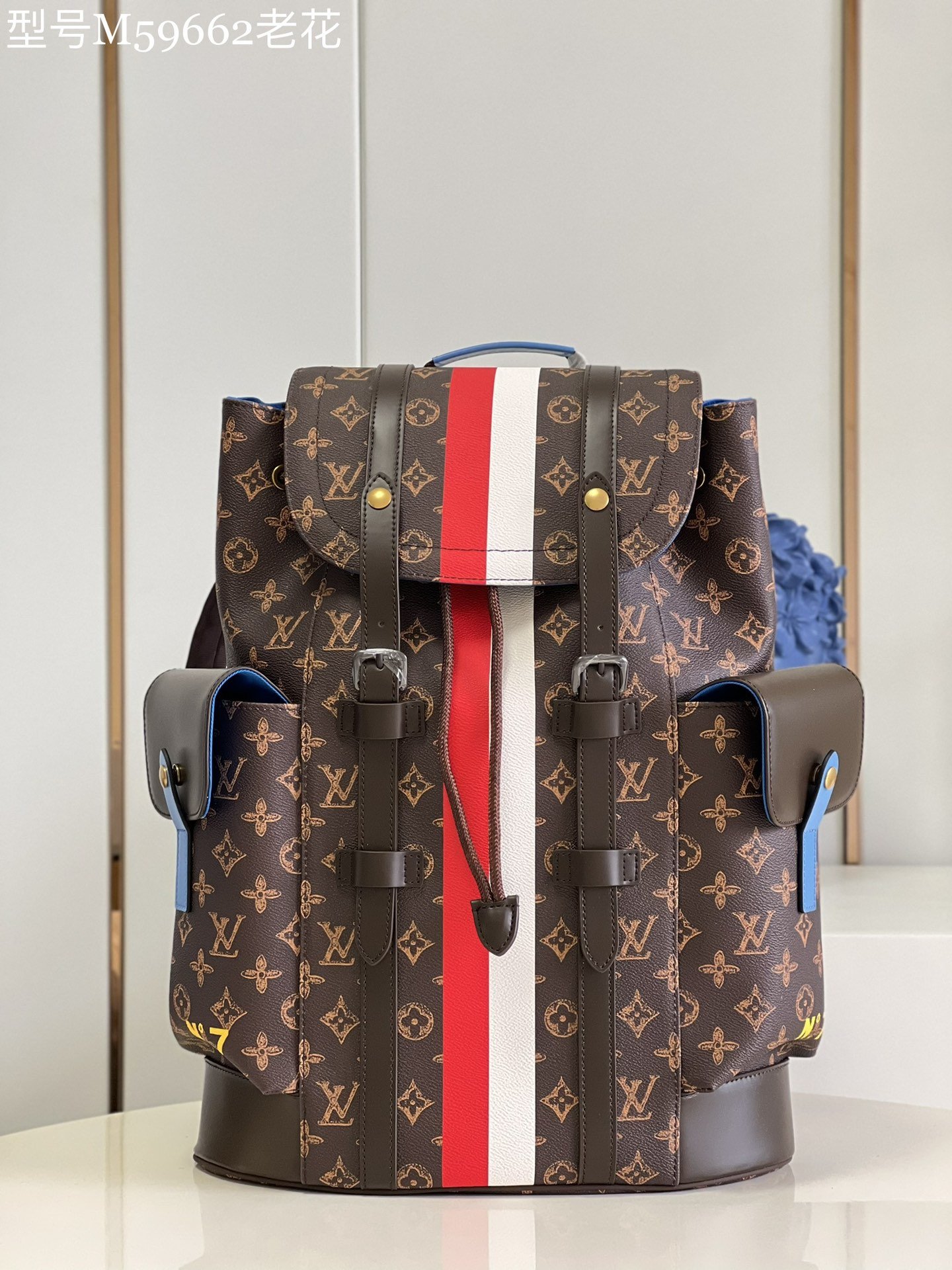 Louis Vuitton Christopher MM Monogram For Men, Men’s Bags, Men’s Backpacks 17.3in/44cm
