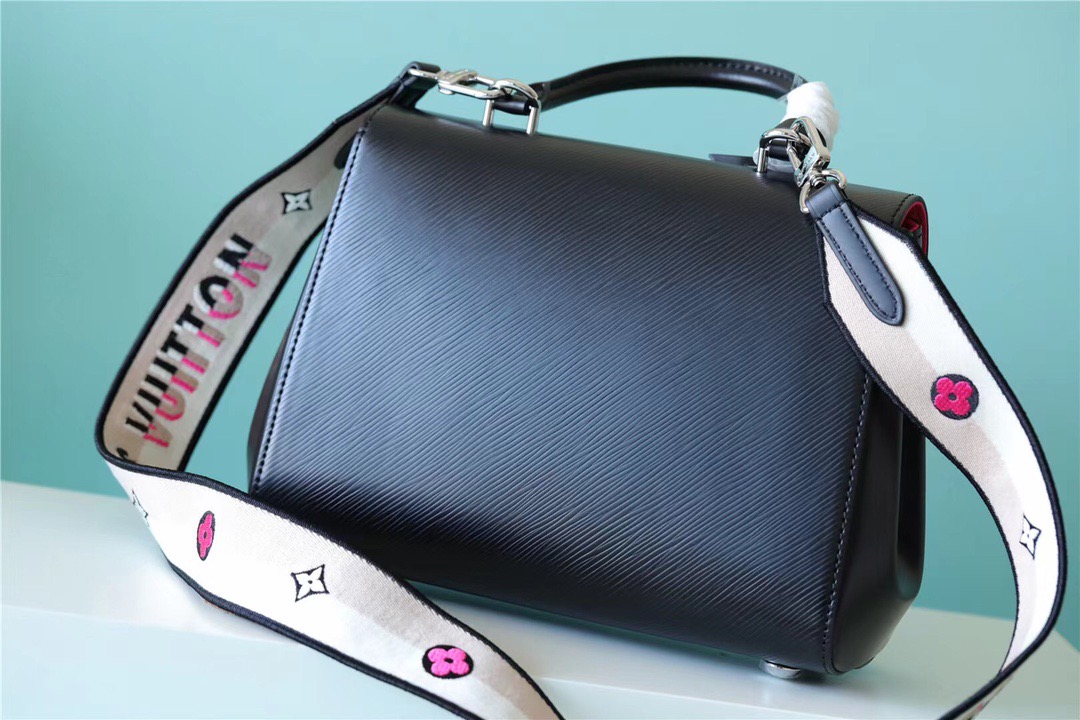 Louis Vuitton Cluny Mini Epi Black For Women, Women’s Handbags, Shoulder And Crossbody Bags 28cm/11in LV 