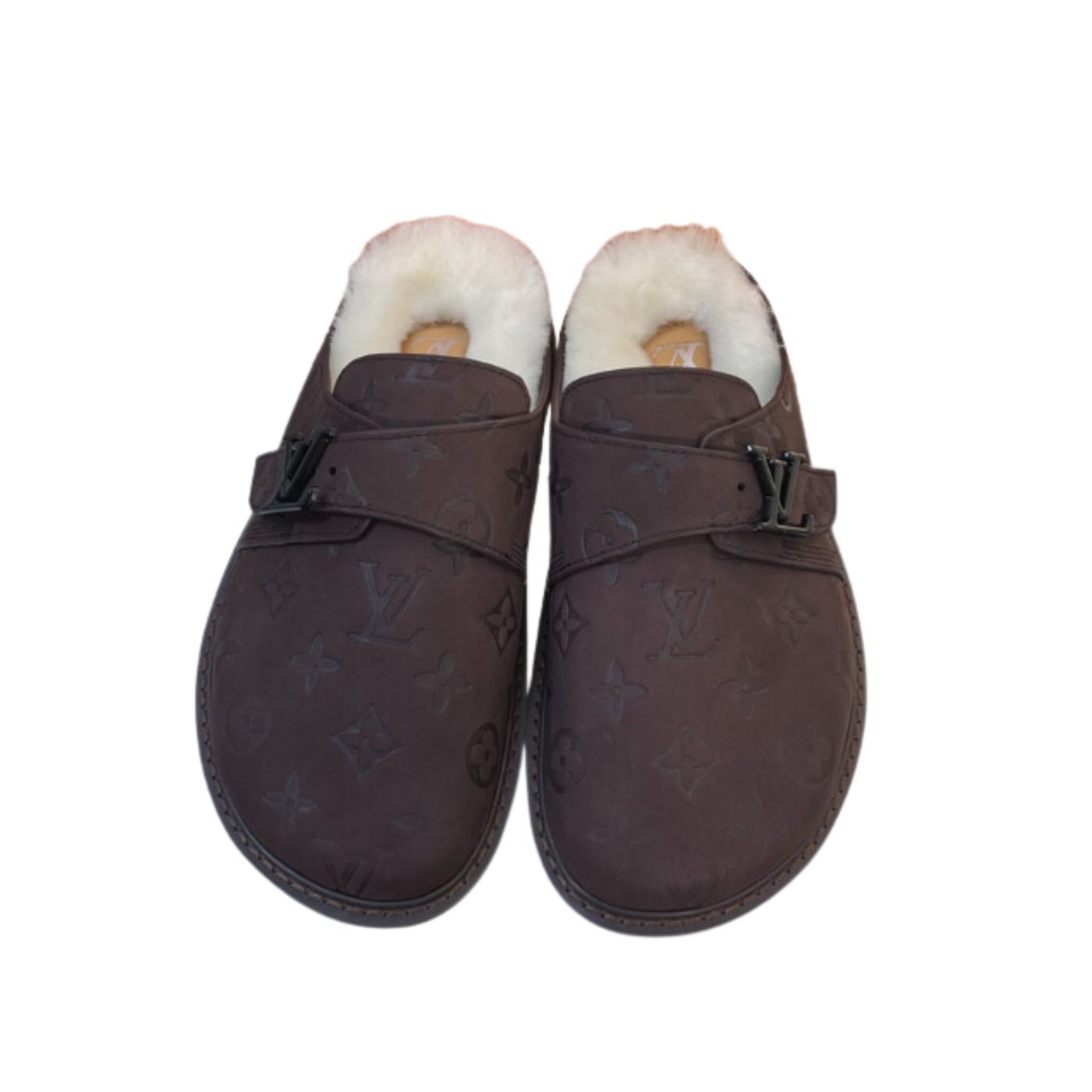 Louis Vuitton Cosy Flat Comfort Clog LV Black For Women – ougold