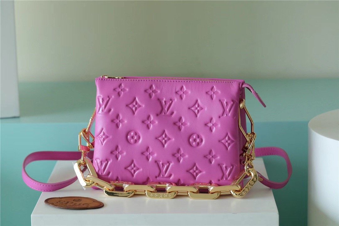 Louis Vuitton Coussin BB Monogram Orchidee Purple For Women, Women’s Bags, Shoulder And Crossbody Bags 8.3in/21cm