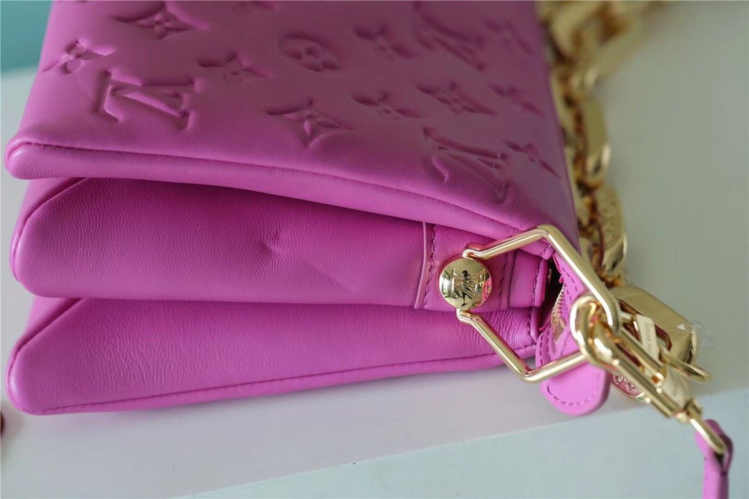Louis Vuitton Coussin BB Monogram Orchidee Purple For Women, Women’s Bags, Shoulder And Crossbody Bags 8.3in/21cm