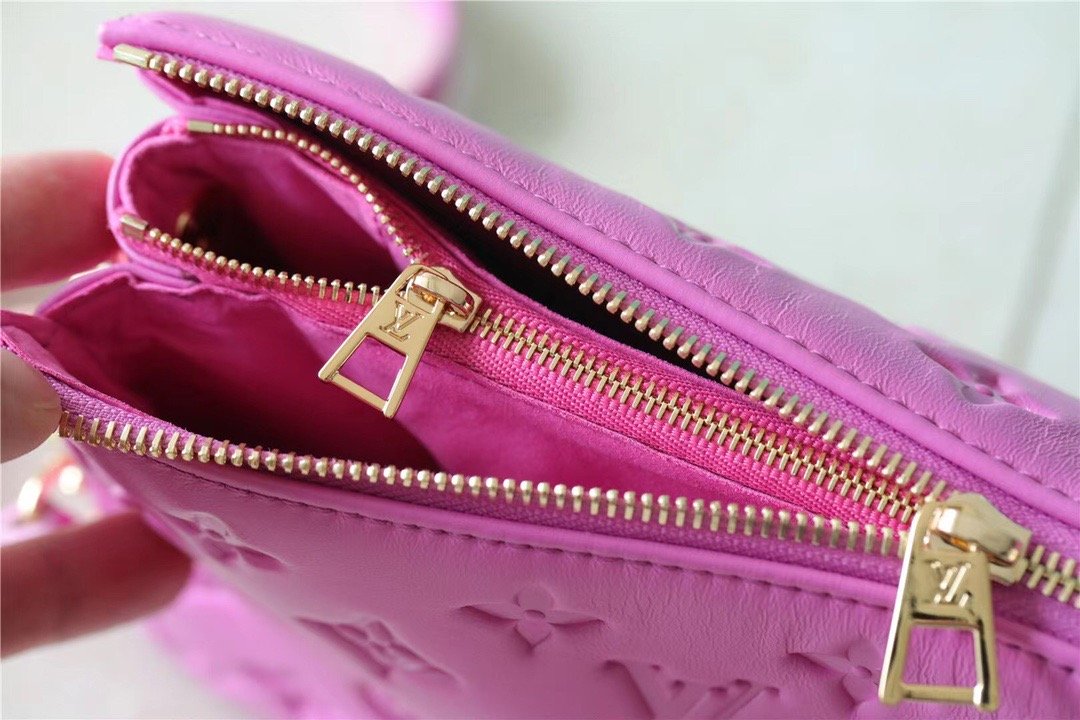 Louis Vuitton Coussin BB Monogram Orchidee Purple For Women, Women’s Bags, Shoulder And Crossbody Bags 8.3in/21cm