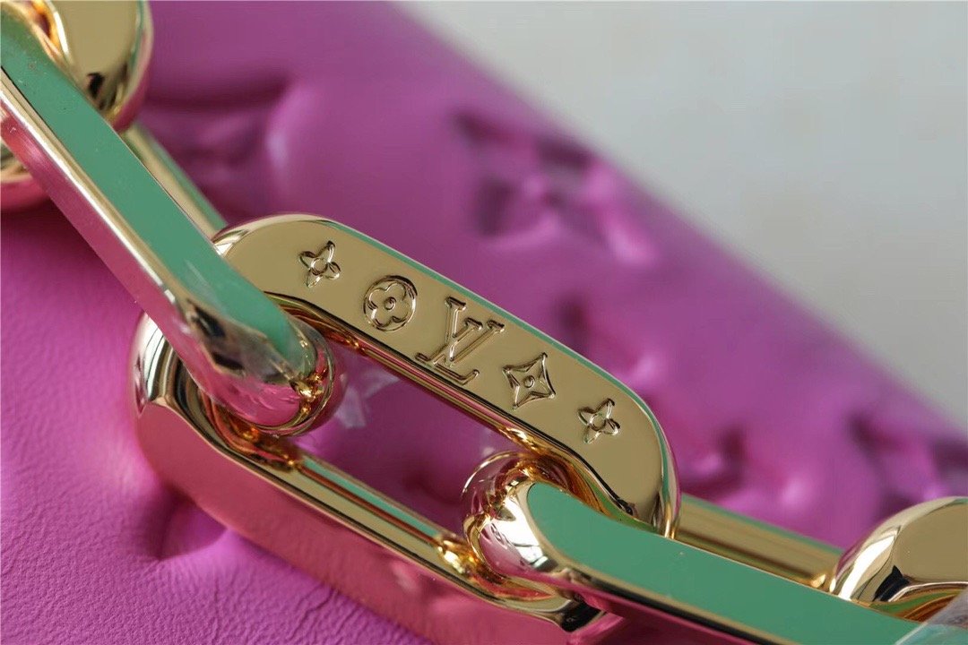 Louis Vuitton Coussin BB Monogram Orchidee Purple For Women, Women’s Bags, Shoulder And Crossbody Bags 8.3in/21cm