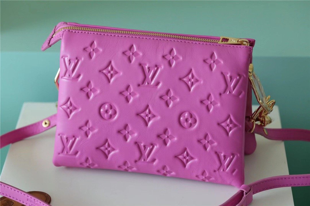 Louis Vuitton Coussin BB Monogram Orchidee Purple For Women, Women’s Bags, Shoulder And Crossbody Bags 8.3in/21cm