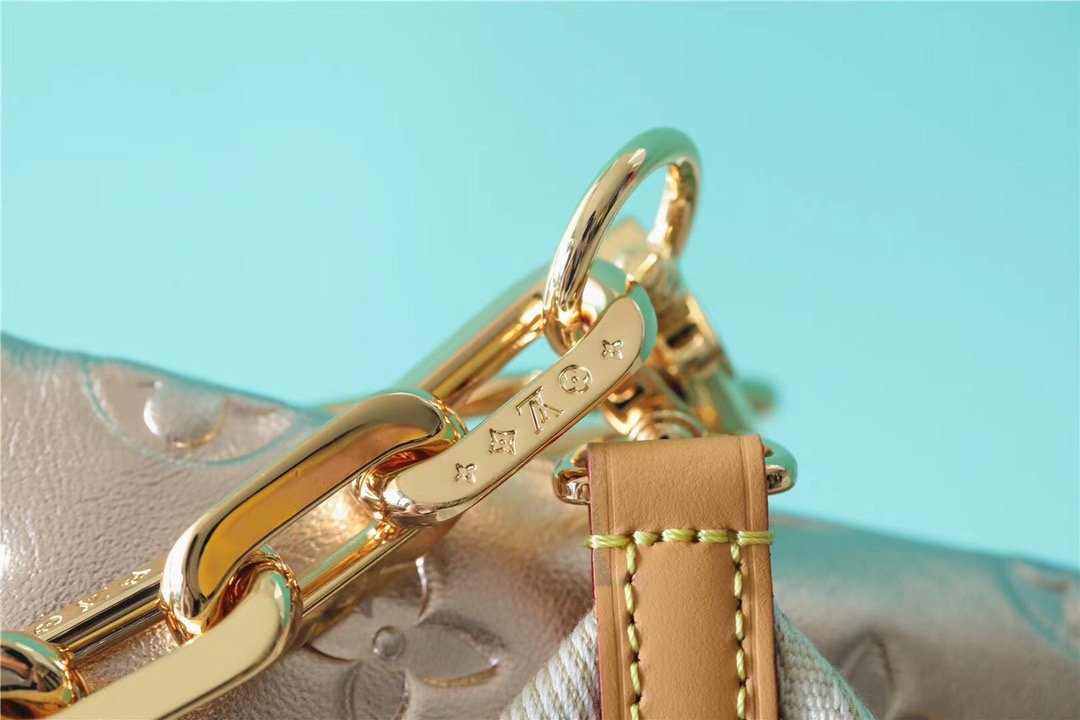 Louis Vuitton Coussin PM Bag Monogram For Women, Women’s Handbags, Shoulder And Crossbody Bag Taupe 10.2in/26cm LV 