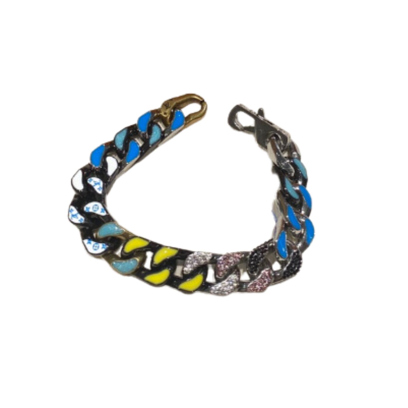 Louis Vuitton Cuban Chain Bracelet Multicolor For Women