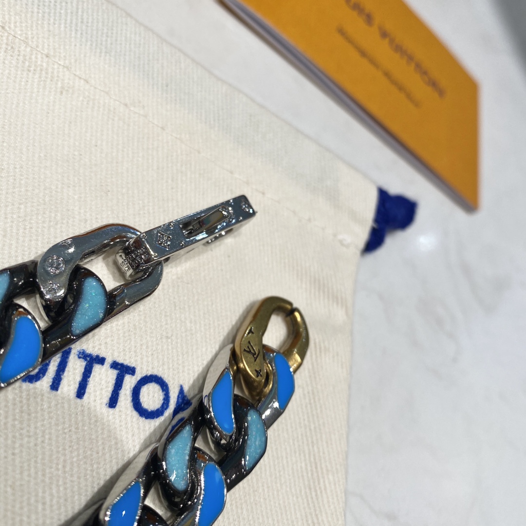 Louis Vuitton Cuban Chain Bracelet Multicolor For Women
