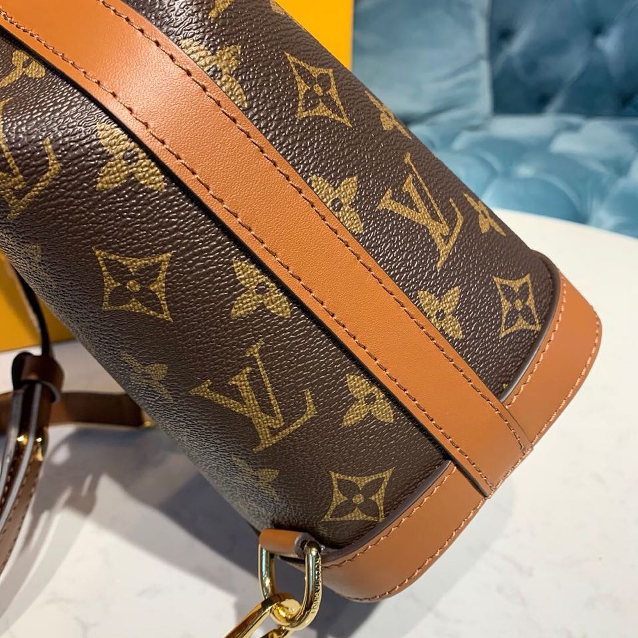 Louis Vuitton Dauphine Backpack PM Monogram and Monogram Reverse Canvas By Nicolas Ghesquiere For Spring-Summer, Women’s Bags 20cm