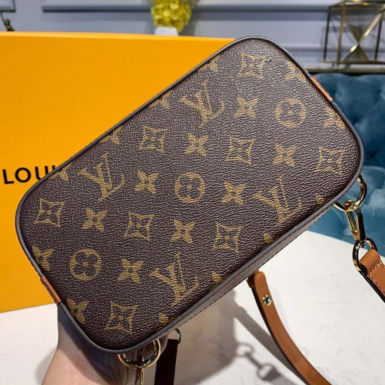 Louis Vuitton Dauphine Backpack PM Monogram and Monogram Reverse Canvas By Nicolas Ghesquiere For Spring-Summer, Women’s Bags 20cm