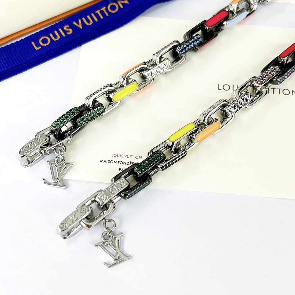 Louis Vuitton Donkey’s Paradise Chain Bracelet Multicolor For Women