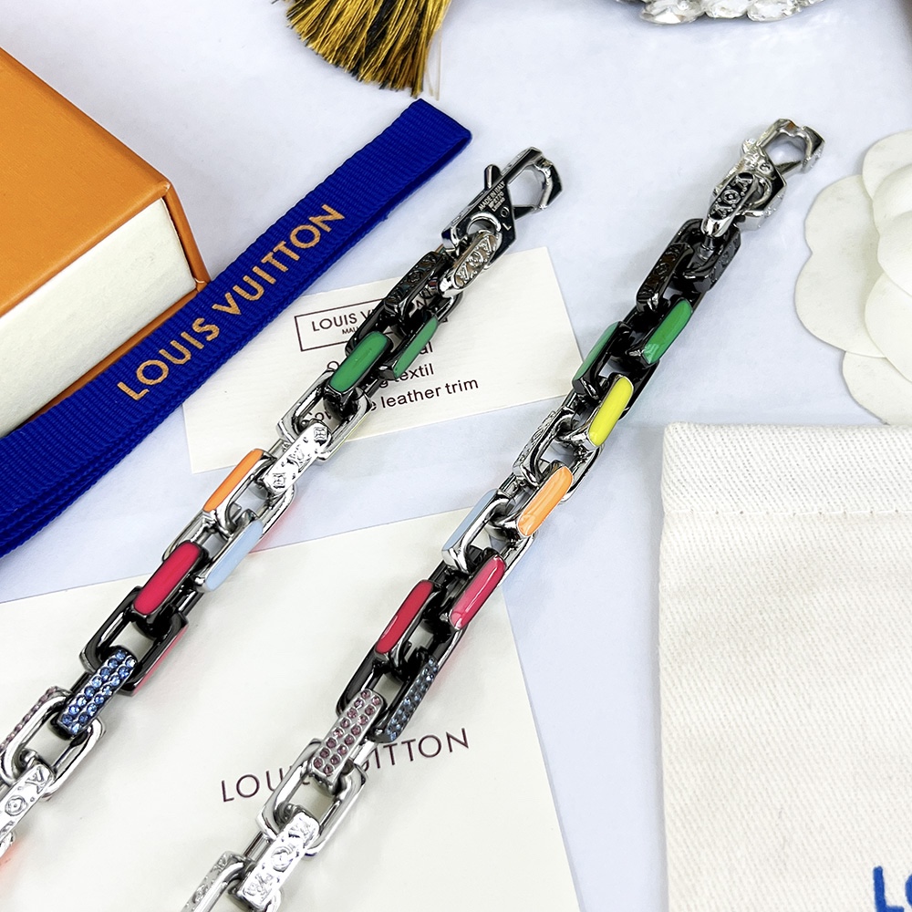 Louis Vuitton Donkey’s Paradise Chain Bracelet Multicolor For Women