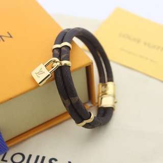 Louis Vuitton Double Bracelet Brown For Women