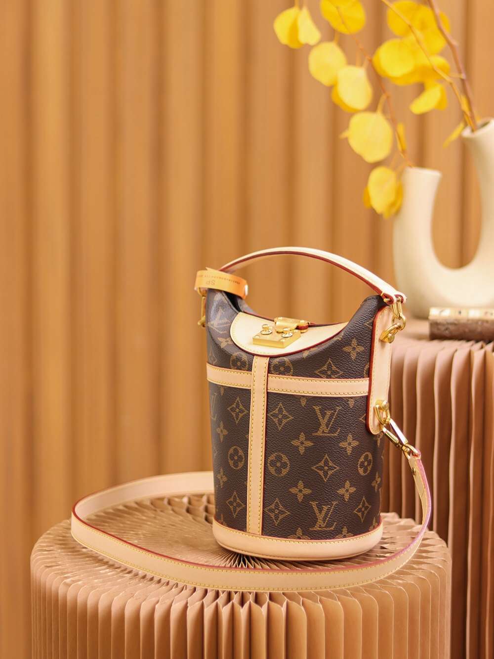 Louis Vuitton Duffle Bag Brown For Women 23cm / 9in