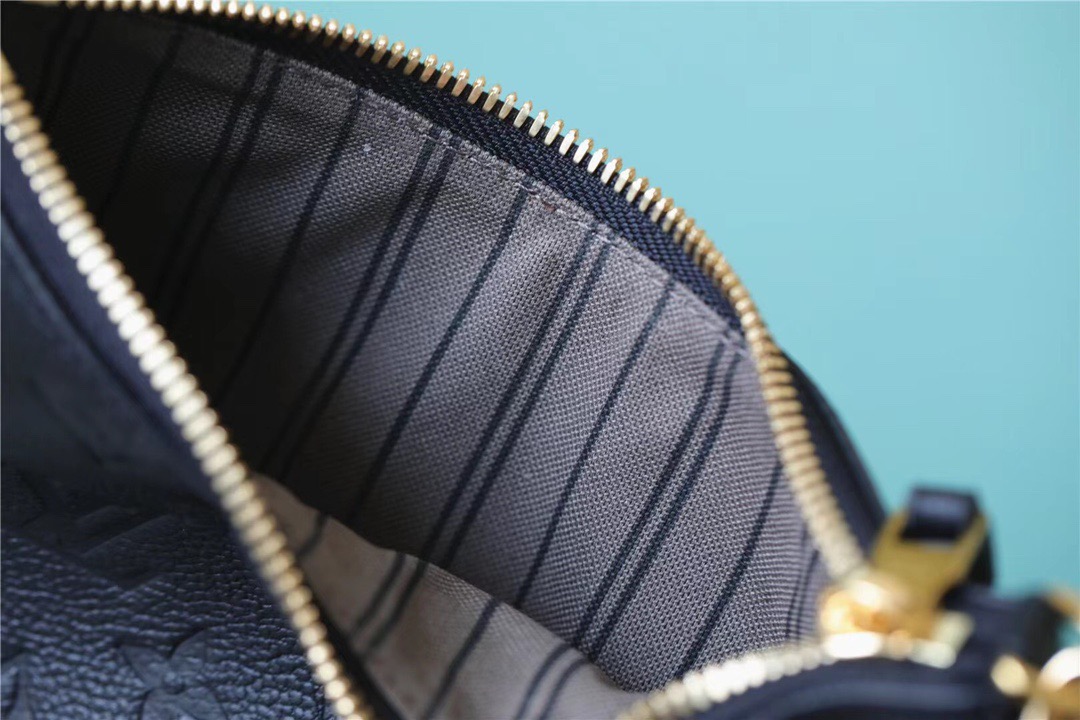 Louis Vuitton Easy Pouch On Strap Monogram Empreinte Black For Women, Women’s Handbags, Shoulder Bags And Crossbody Bags 7.5in/19cm