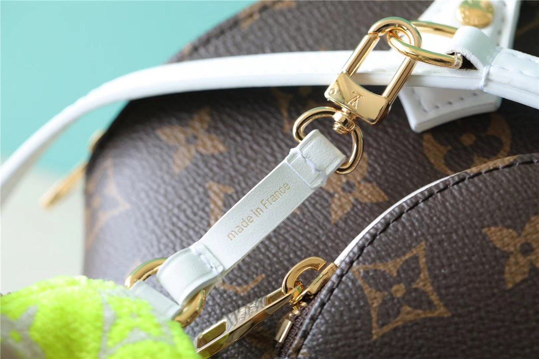 Louis Vuitton Ellipse BB Handbag Created By Nicolas Ghesquière From Classic Monogram Canvas For Women Brown 9.1in/23cm