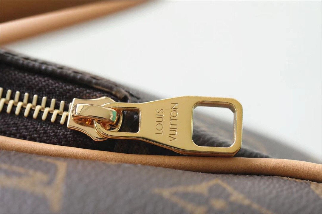 Louis Vuitton Ellipse BB Handbag Created By Nicolas Ghesquiere From Classic Monogram Canvas For Women Brown 23cm/8.9in LV