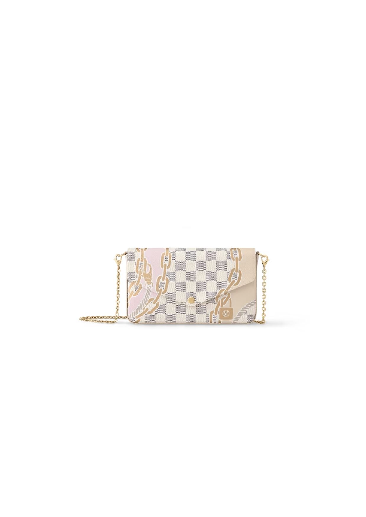 Louis Vuitton F?licie Pochette Beige For Women