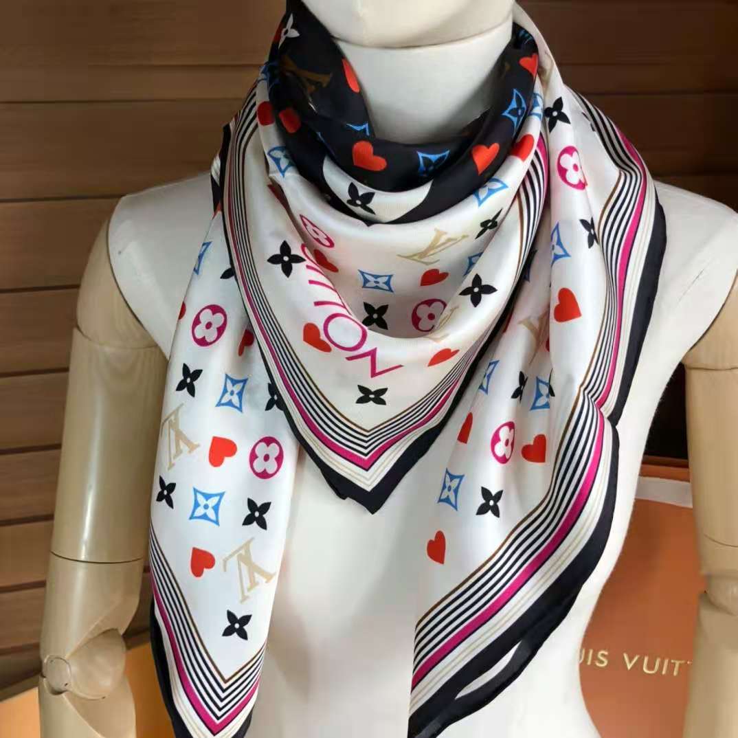 Louis Vuitton Game On Square 90 White For Women