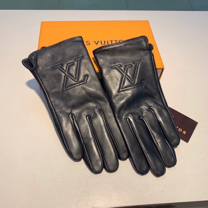 Louis Vuitton Gloves In Black